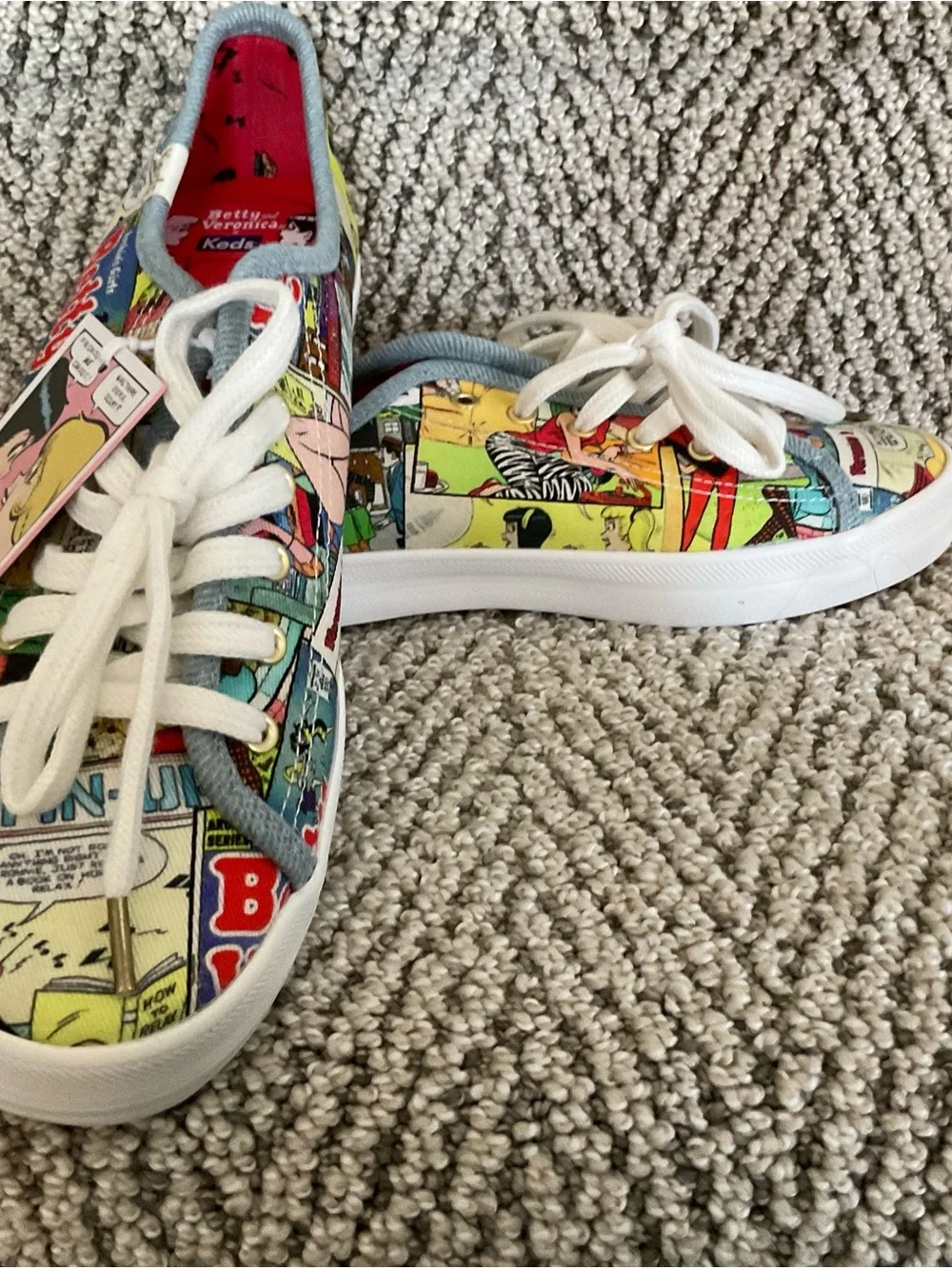 Keds Betty and Veronica Comic Print Limited Edition Keds Sneakers
